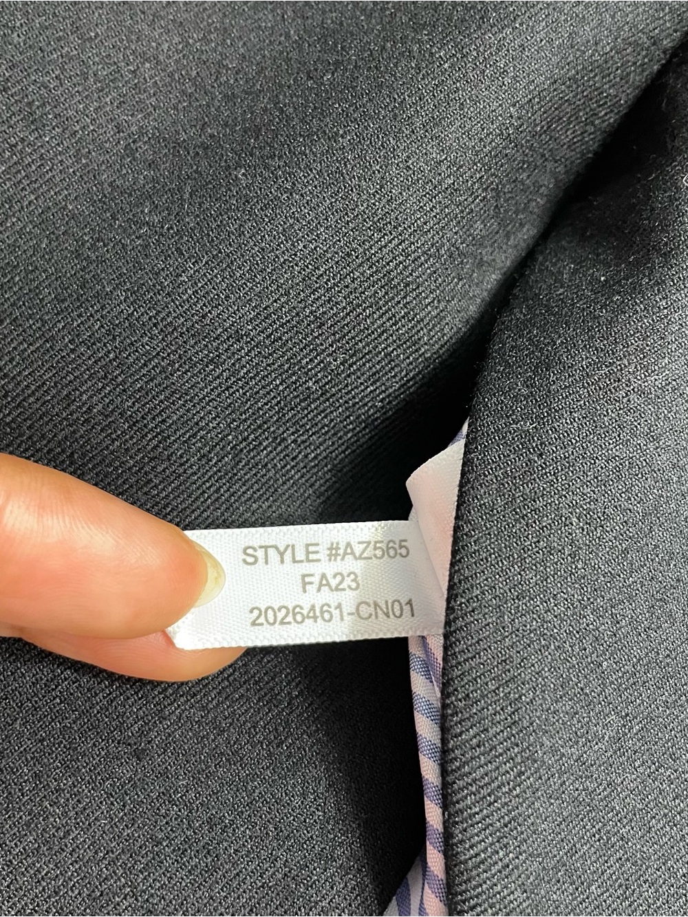 JCrew Original Schoolboy Blazer gold buttons black size 12 preppy office# AZ565 - Picture 14 of 14